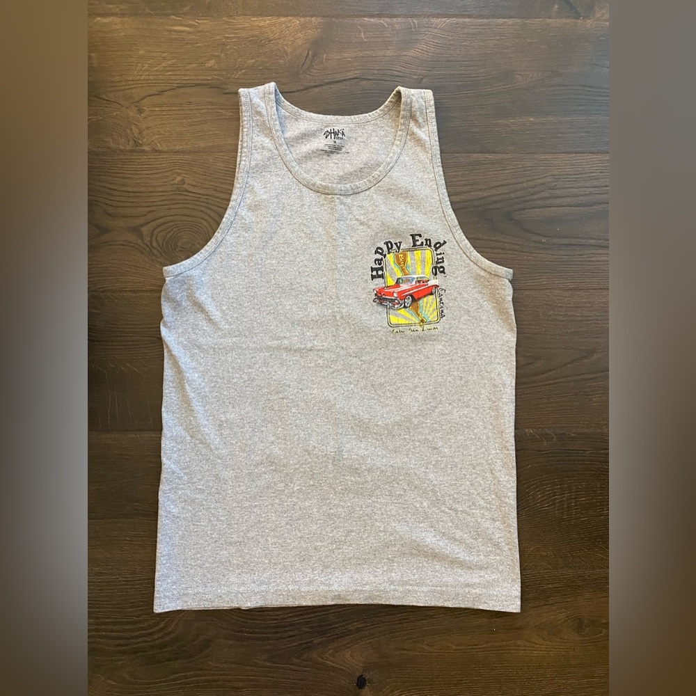 Cabo San Lucas cotton bien men’s tank top size M